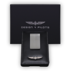 Визитница/ Зажим для денежных банкнот авиационный DESIGN 4 PILOTS PILOT CARD HOLDER Визитница/ Зажим для денежных банкнот авиационный DESIGN 4 PILOTS PILOT CARD HOLDER