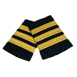 Погони пілота цивільної авіації, 3 смужки (Gold) Погони пілота цивільної авіації, 3 смужки (Gold)