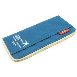 Сумка-гаманець для документів 1 mSquare Travel Wallet Passport Cover Navy Blue L Сумка-гаманець для документів 1 mSquare Travel Wallet Passport Cover Navy Blue L