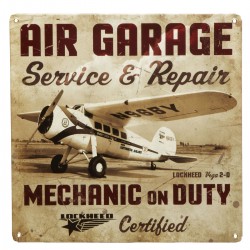 Знак авиационный Air Garage Repair металлический Знак авиационный Air Garage Repair металлический
