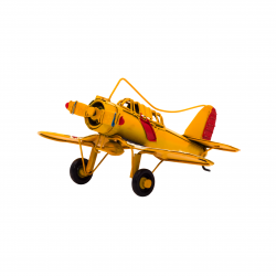 Модель літака Vintage colored fighter plane