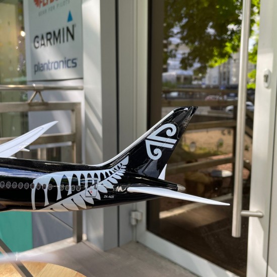 Boeing 787 Air New Zealand aircraft model (1:130) with sound LED lighting